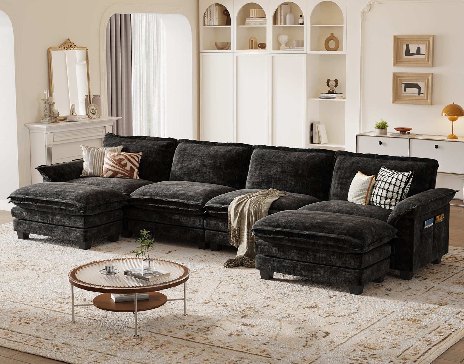 Modern U-shaped Sofa